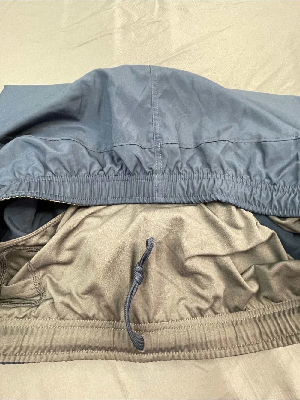 North Face Shorts‎ Mens XL Swim Trunks Blue Belted Pocket Mesh Lined